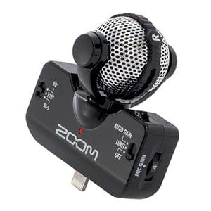 Zoom iQ5 Black Professional Stereo Microphone